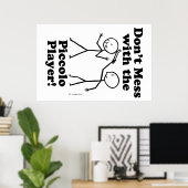 Poster Ne manquez pas avec le joueur Piccolo (Bureau à domicile)