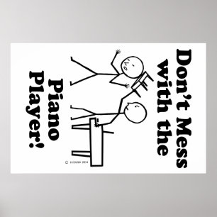 Poster Ne manquez pas avec le Piano Player