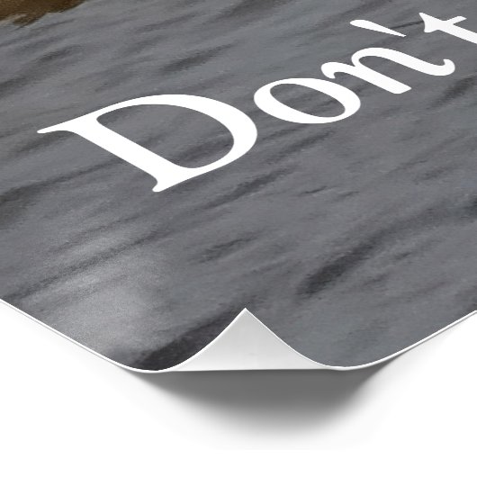 Poster Ne manquez pas avec un aigle (Coin)