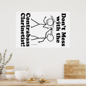 Poster Ne manquez pas le clarinettiste de la contrebande (Cuisine)