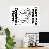 Poster Ne manquez pas le joueur Trombone (Bureau à domicile)