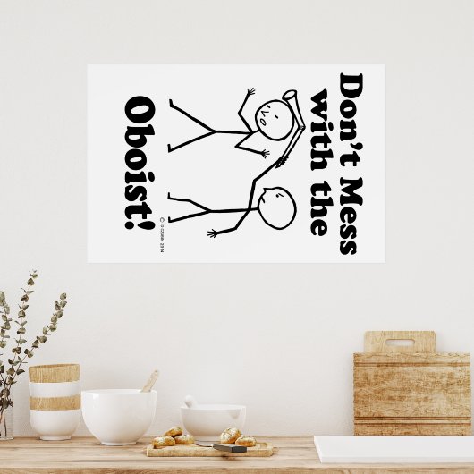 Poster Ne manquez pas l'Oboist (Cuisine)