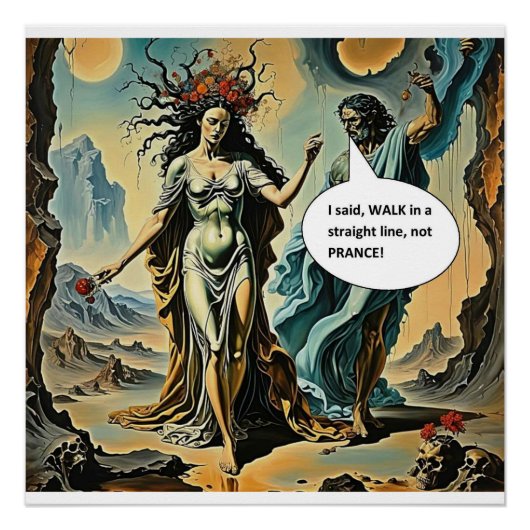 Poster Ne marchez pas, ne trottez pas (Devant)