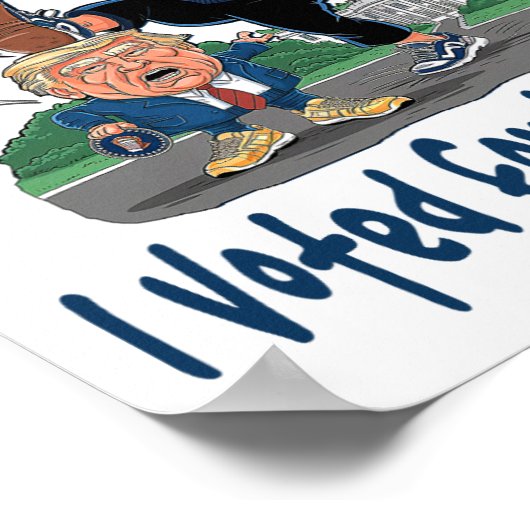 Poster Ne me blâme pas. J'ai voté pour Kamala ! - Kamala  (Coin)