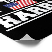 Poster Ne Me Blâmez Pas J'Ai Voté Pour Harris (Coin)