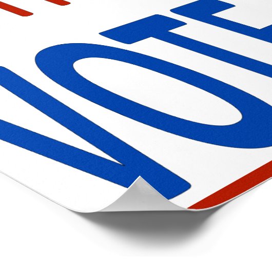 Poster Ne me blâmez pas, je n'ai pas voté pour lui ! (Coin)