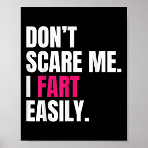 Poster Ne Me Craignez Pas Je Pense Aisément Drôle Humour
