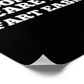 Poster Ne me fais pas je pète facilement (Coin)