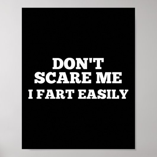 Poster Ne me fais pas je pète facilement (Devant)