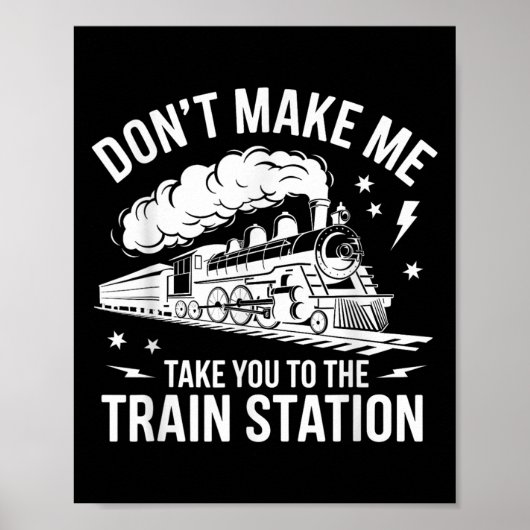 Poster Ne me fais pas t'emmener à la gare Funny (Devant)
