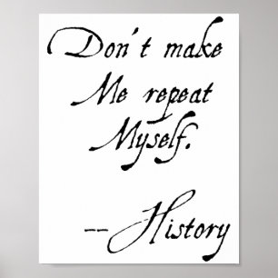 Poster Ne me faites pas répéter moi-même Histoire Drôle N