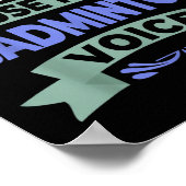 Poster Ne Me Faites Pas Utiliser Ma Voix Badminton - Badm (Coin)