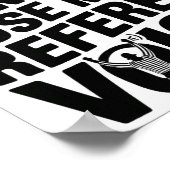 Poster Ne me faites pas utiliser ma voix d'arbitre, arbit (Coin)