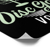 Poster Ne me faites pas utiliser ma voix de Disc Golf Drô (Coin)
