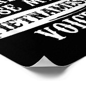 Poster Ne me forcez pas à utiliser ma voix vietnamienne (Coin)
