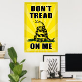Poster Ne me marche pas dessus (Bureau à domicile)
