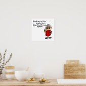 Poster Ne Me Menez Pas Dans Un Humour De Tentation (Cuisine)