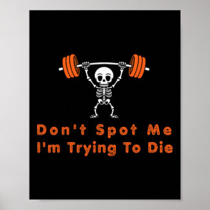 Poster Ne me repérez pas4 J'essaie de mourir en musculati