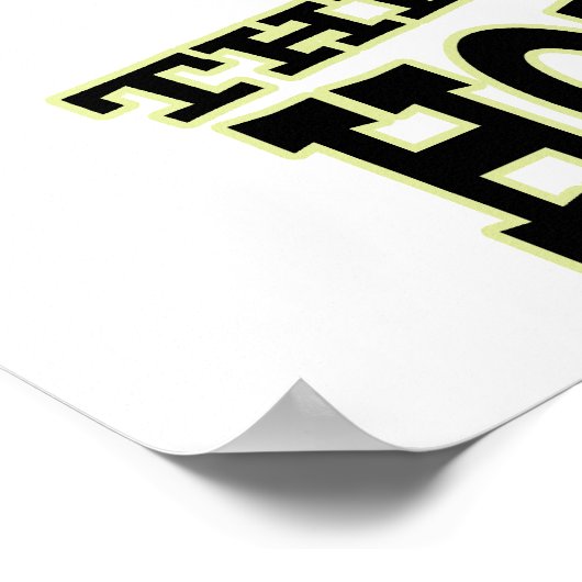 POSTER NE MÈNE PAS AVEC LE BADGER DU MIEL (Coin)