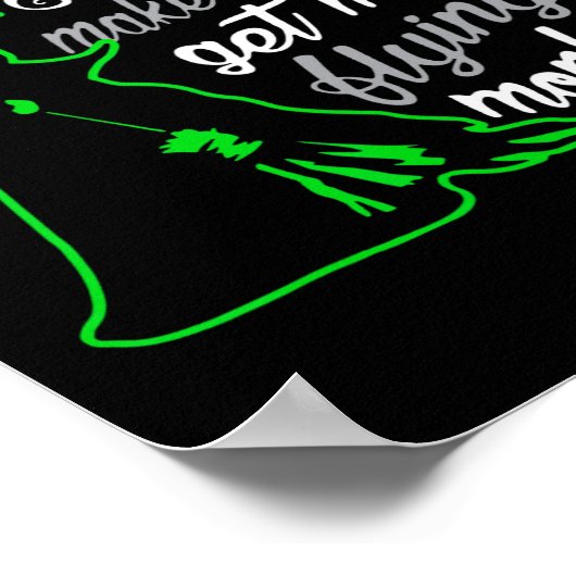 Poster Ne m'oblige pas à prendre mes singes volants (Coin)