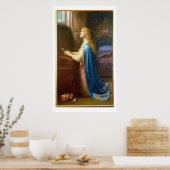 Poster 'Ne m'oublie pas' (huile sur toile) (Cuisine)