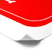 Poster Ne Nourrissez Pas Les Mathématiciens (Coin)