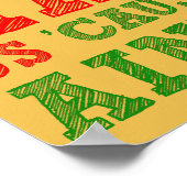 Poster Ne nous haïssez pas parce que vous n'êtes pas nous (Coin)