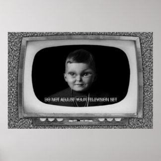 Poster Ne Pas Ajuster Votre Téléviseur