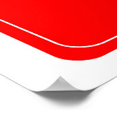 Poster Ne Pas Alimenter Les Throwers Discus (Coin)