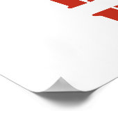 Poster Ne pas appuyer sur le bouton rouge (Coin)