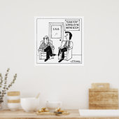 Poster Ne pas avouer dans la salle d’attente (Cuisine)