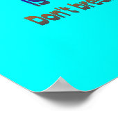 Poster Ne pas briser le vent - L'univers est à l'écoute (Coin)