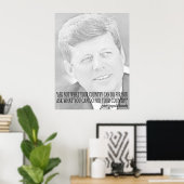 Poster Ne pas demander (Bureau à domicile)