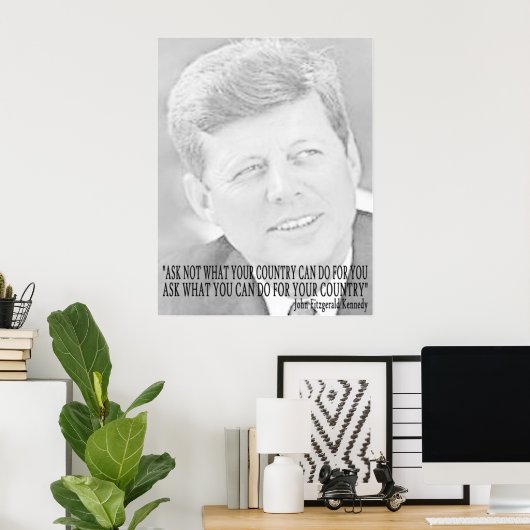 Poster Ne pas demander (Bureau à domicile)