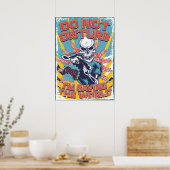 Poster Ne pas déranger (Cuisine)