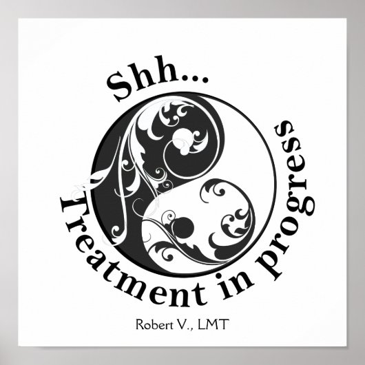 Poster Ne pas déranger le panneau de porte (Devant)