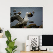 Poster Ne pas déranger l'impression (Bureau à domicile)