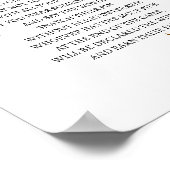 Poster Ne pas dire Baby Fall Citrouille Baby shower Jeu (Coin)