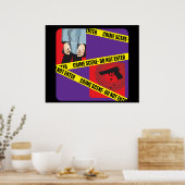 Poster Ne pas entrer (Cuisine)