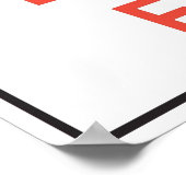 Poster Ne pas entrer de signe (Coin)