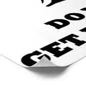 Poster Ne pas être enceinte (Coin)