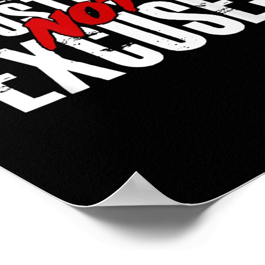 Poster Ne pas expliquer les ajustements (Coin)