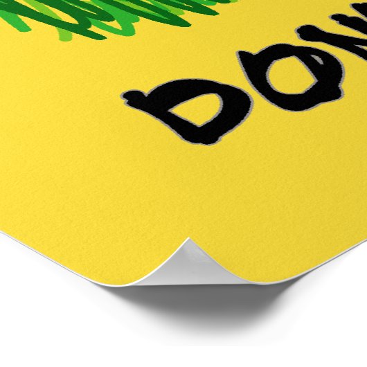 Poster Ne pas filer sur Meow (Coin)