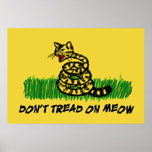 Poster Ne pas filer sur Meow