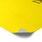 Poster Ne pas foutre sur moi Gadsden drapeau américain (Coin)