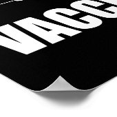 Poster Ne pas haïr le vaccin Pro Vaccinate Statement (Coin)