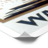 Poster Ne pas Jay Walk 1937 WPA (Coin)