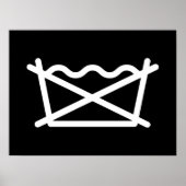 POSTER NE PAS LAVER ! (Devant)