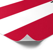 Poster Ne pas me rouler - drapeau Jack de la Marine (Coin)