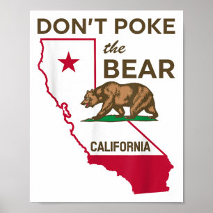 Poster Ne pas prendre l’ours en Californie